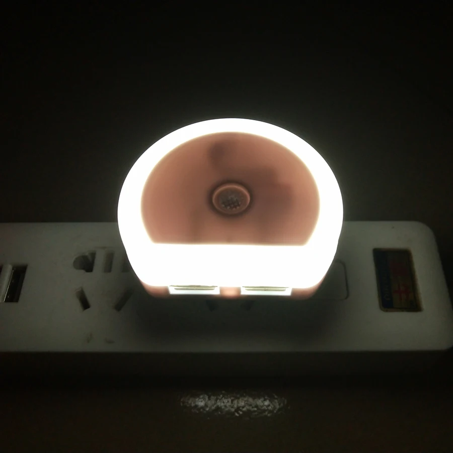 Thrisdar светильник с датчиком Ночной двойным usb портом зарядное устройство для