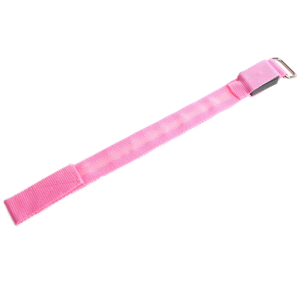 Светодиодная мигающая повязка а руку на открытом воздухе подсвечивающая для ног