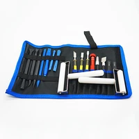 professional 24 in 1 mobile phone screen opening repair tools kit with oca scroll bar 7cm and 10cm