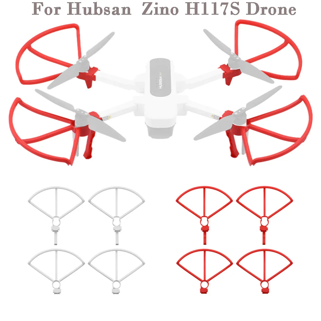 Защита пропеллера + Расширение шасси ноги для Hubsan Zino H117S|Детали и аксессуары| |