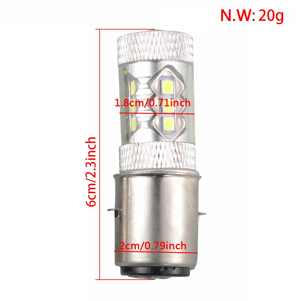 Светодиодный налобный светильник светодиодный H6 супер-яркие лампы для мотоцикла