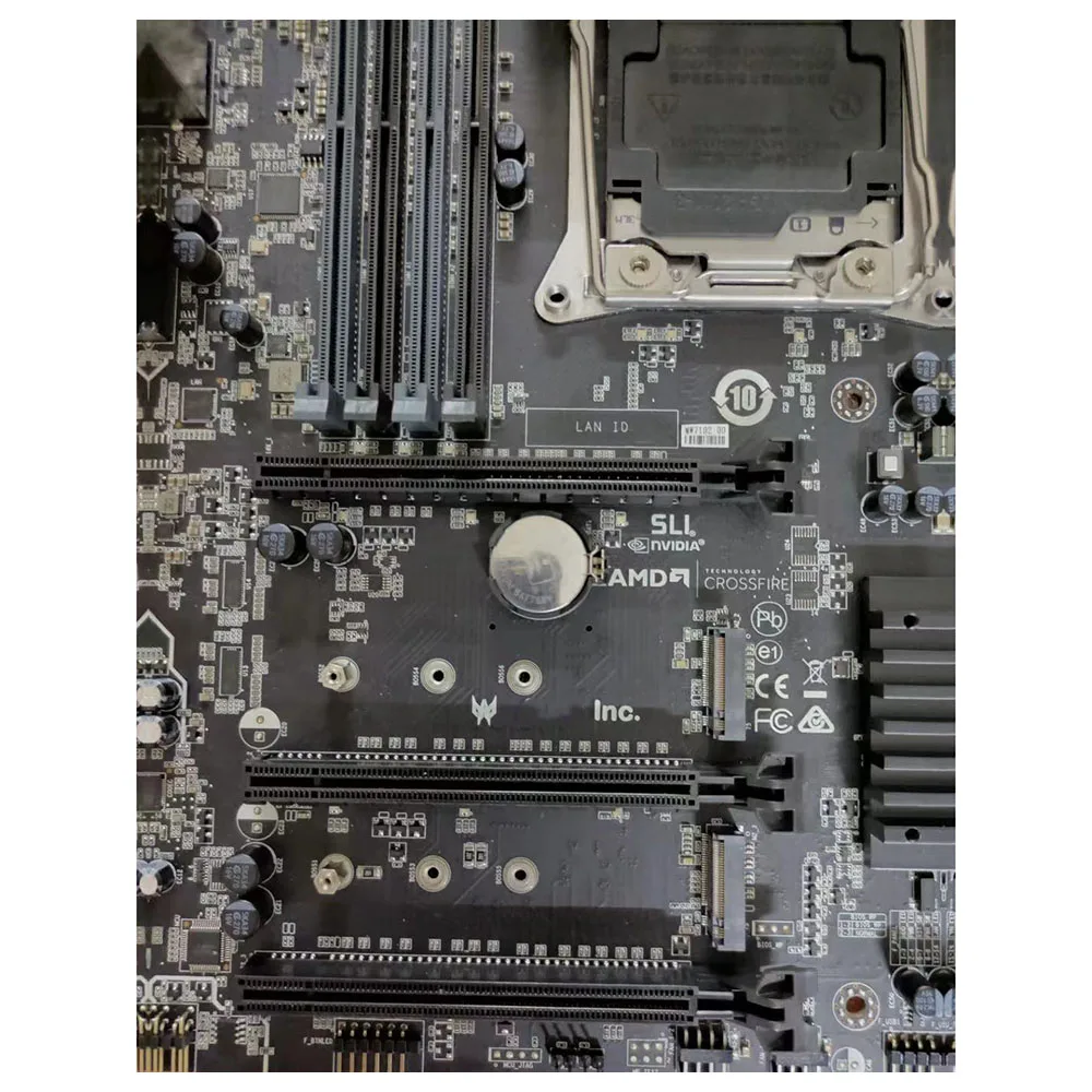 Verkaufen Entstehen Server Motherboard Für Acer X299D4-AA X299 2066 M.2 DDR4 Stand Durch I9-10900X Vollständig Getestet, Gute Qualität