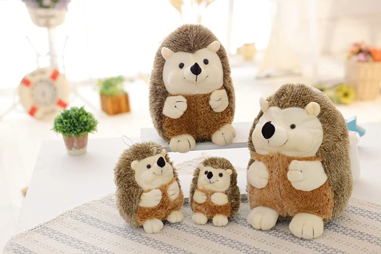 Милый мягкий Ежик кукла с животными новый милый ребенок плюшевый ежик мягкая