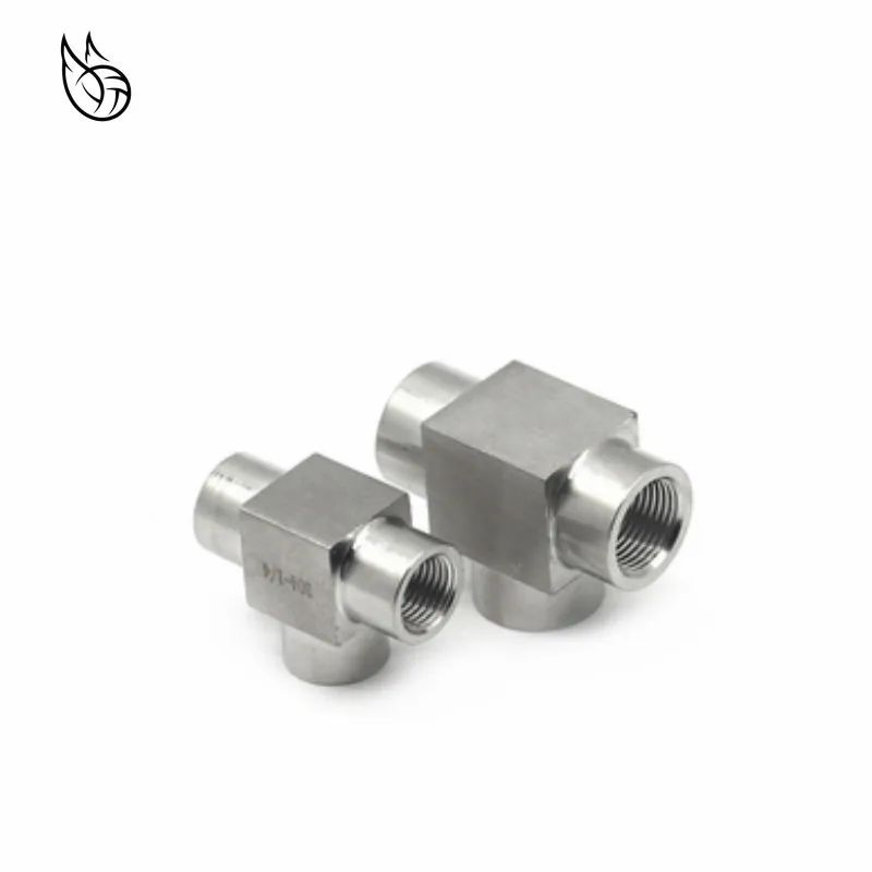 SS304 1/8 &quot1/4&quot 3/8 &quot1/2&quot 3/4 &quotBSP Женский тройник с резьбой 3 способа 304 из