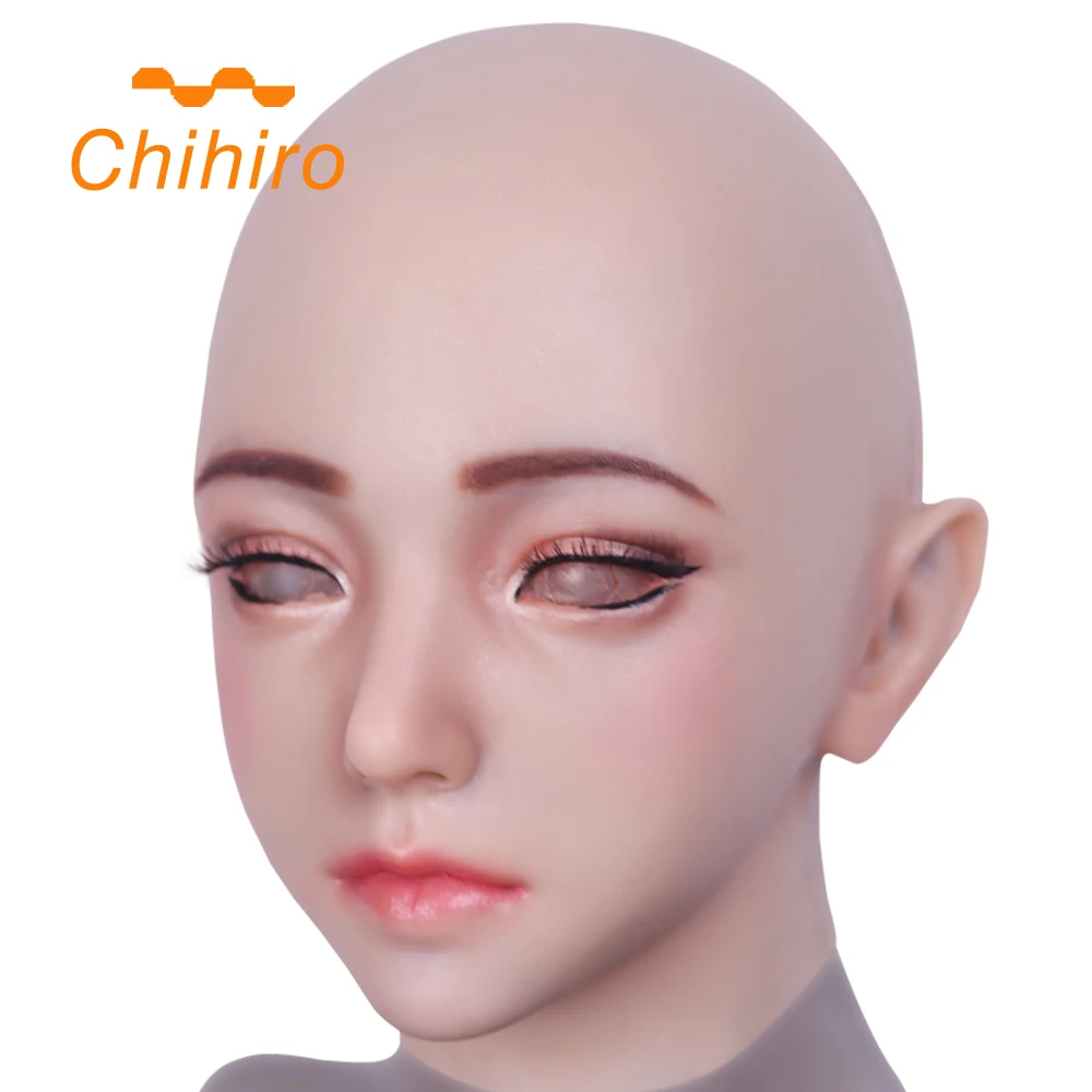 

Relastic Silicone Mask Emily Doll for crossdresser masquerade drag queens shemale cosplay mouth Openable transgender Female Skin
