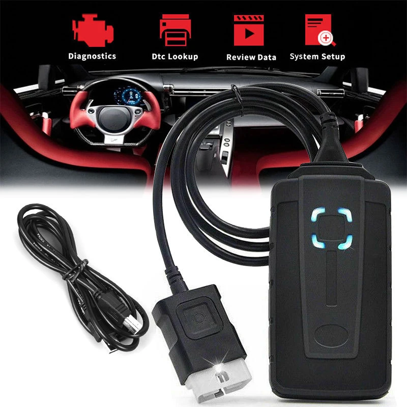 Диагностический сканер delicht obd2 v5.008 R2 WOW 2020 Bluetooth v5.00.12 TCS pro plus инструменты VD DS150E