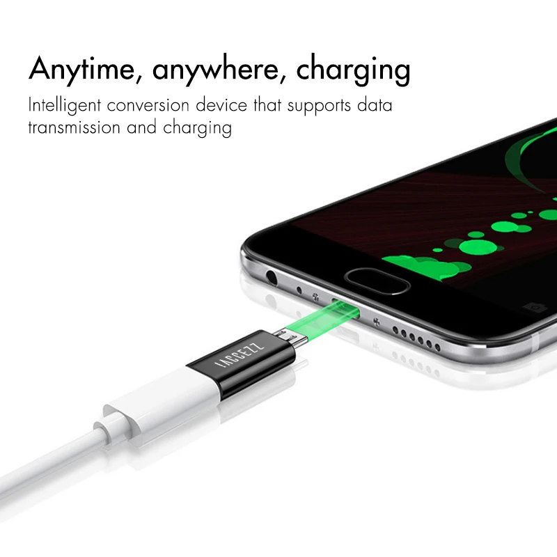 ! Адаптер ACCEZZ Micro USB для Samsung Galaxy S6 S7 Huawei Xiaomi Redmi 4X Note 5 OTG Android|Переходники и адаптеры| |