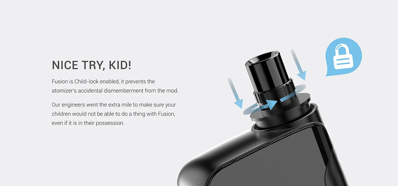 Электронная сигарета Vaptio Vape kit Fusion 1500mah 50W& Palo Kit все-в-одном испаритель батарейный мод для электронных сигарет 0.25ohm