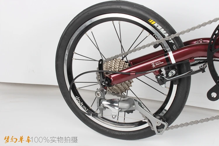 Fnhon FCG1609 складной велосипед 16 дюймов Minivelo CR-MO сталь V тормоз 9 скоростей городской Commuter велосипед для Shimano Shift ретро досуг BMX