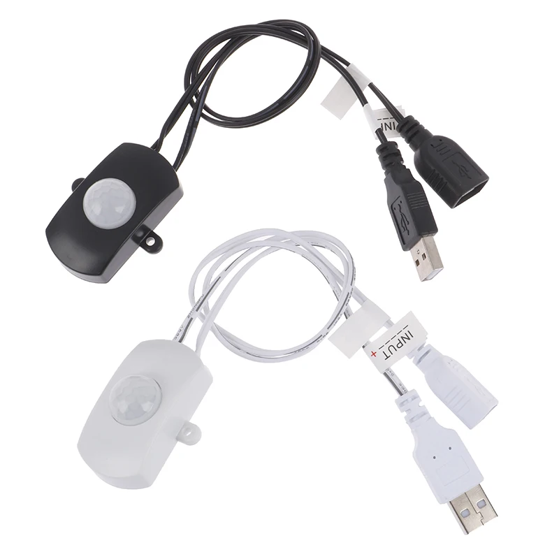 DC 5V USB корпус инфракрасный PIR датчик движения переключатель для светодиодной