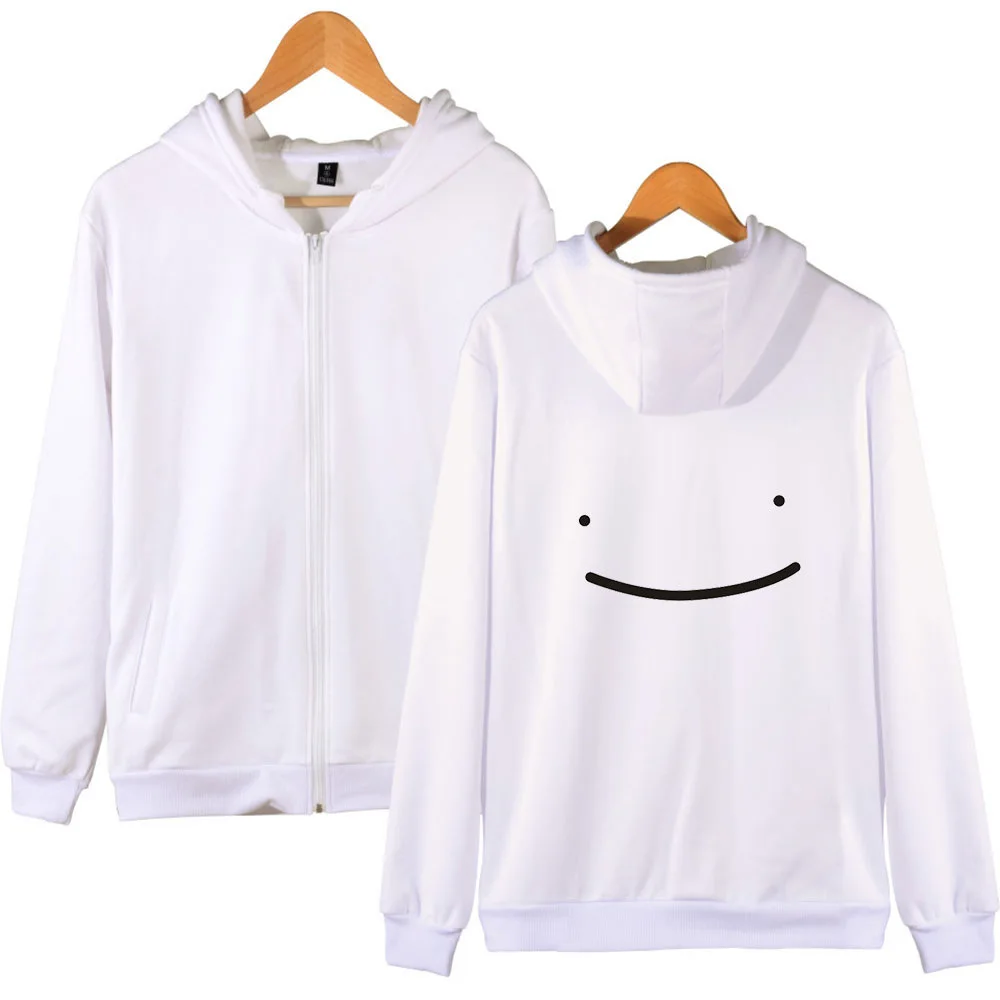 

Cosplay Dreamwastaken Costumes Unisex Tracksuit 2D Printed Funny Zipper Hoodie Trendy Loose Streetwear Coat