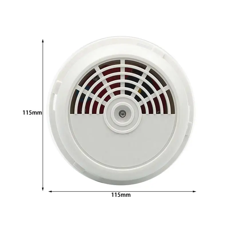 12v portable smoke alarm combustible gas leak sensor detector natural propane butane lpg alarm warn for home security protection free global shipping