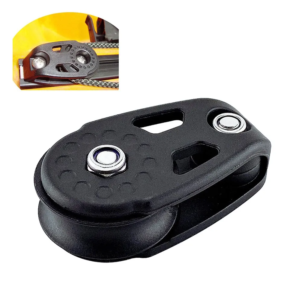 

Nylon Kayak Boat Rope Pulley Block Marine Sheave Lifting Anchor Wheel Sailing Dinghy Outdoor Water Sport Hardware Accessories