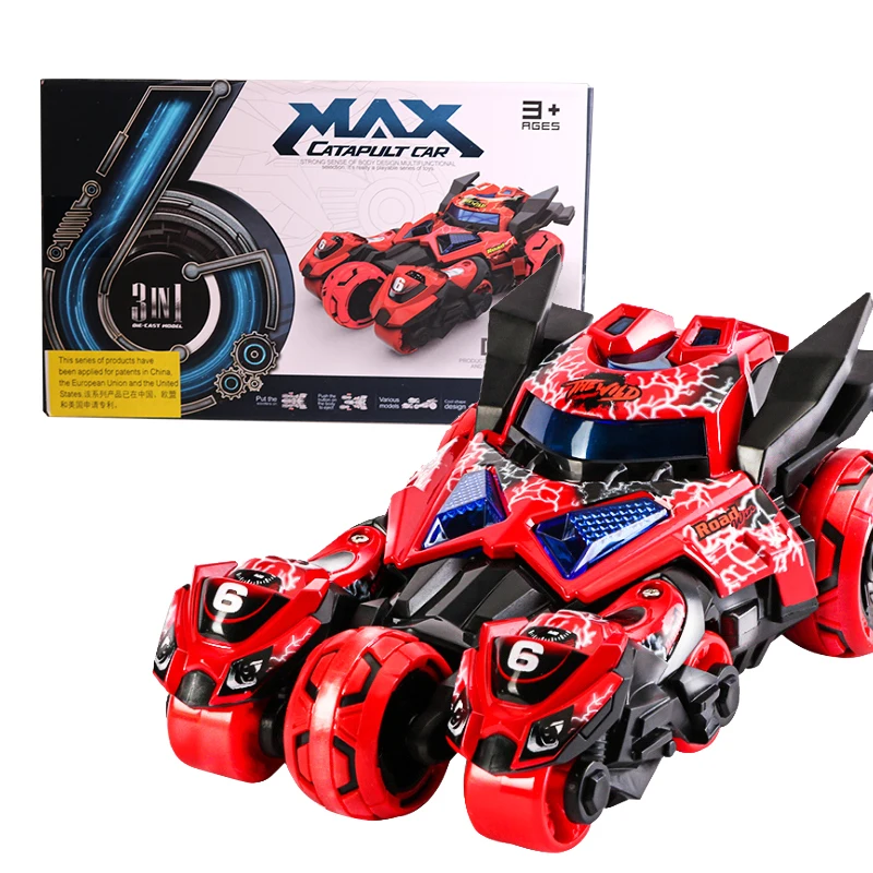 

1:32 Alloy Car Pull Back Diecast Model Toy Sound Light Collection Brinquedos Eject Car Vehicle Toys For Children Christmas Gift