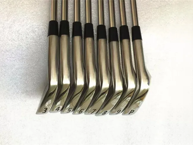 Совершенно новые 8 шт MB718 Утюги клюшки для гольфа 3 9Pw R/S гибкий вал с крышкой