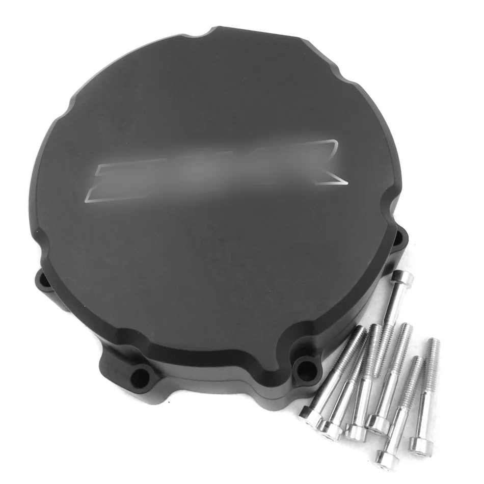 Черная Левая крышка статора двигателя для мотоцикла Kawasaki ZX 14R ZX14R ZZR1400 2006 2020|stator