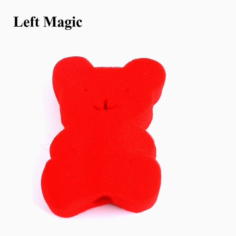 5 шт. = 1 комплект Новое поступление Волшебный губчатый медведь фокусы реквизит