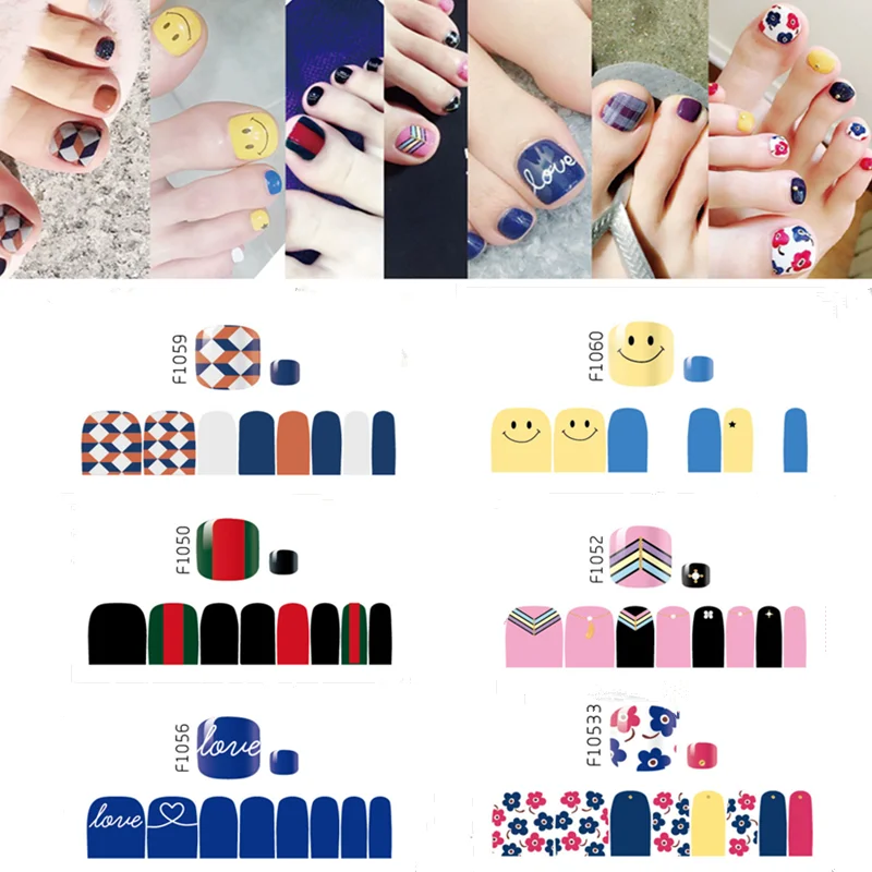 16 насадок для дизайна ногтей полное покрытие самоклеющиеся наклейки супертонкие
