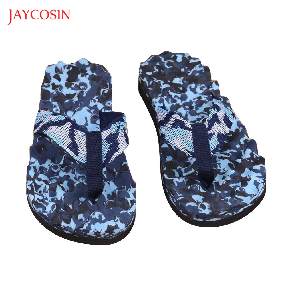 Jaycosin 2020 New Women Flip Flops Shoes Fashion Camouflage Slippers Female Beach Summer Outside Sandals Mujer Flats Slides | Обувь