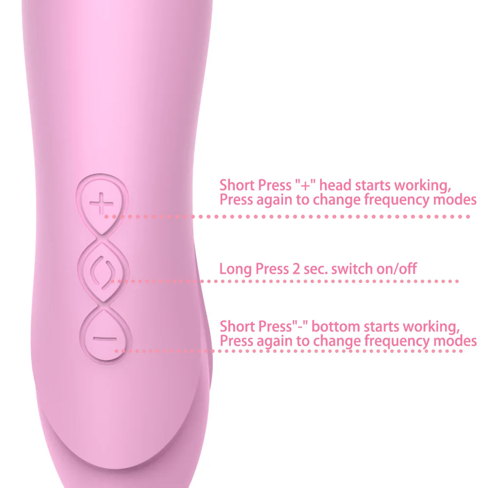 Фаллоимитатор для точки G вибратор секс-игрушка женщин двойная головка мощный