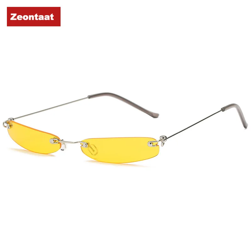 

2020 Ladies Clear Lens Small Narrow Driver Goggles Vintage Rimless Rectangle Driver Goggles Womens Mens Red Shades Metal Eyewear