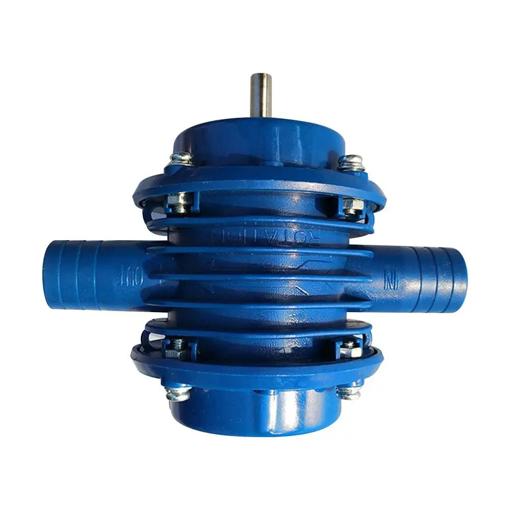 

Blue DIY Home Self Priming Pump Hand Drill Pump Practical Convenient Water Pump Household