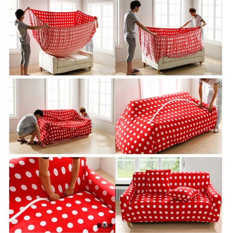 

Floral Print Elastic Sofa Cover Stretch Sofa Covers For Living Room Sectional Corner Sofa Couch Cover Armchair Chair Slipcovers