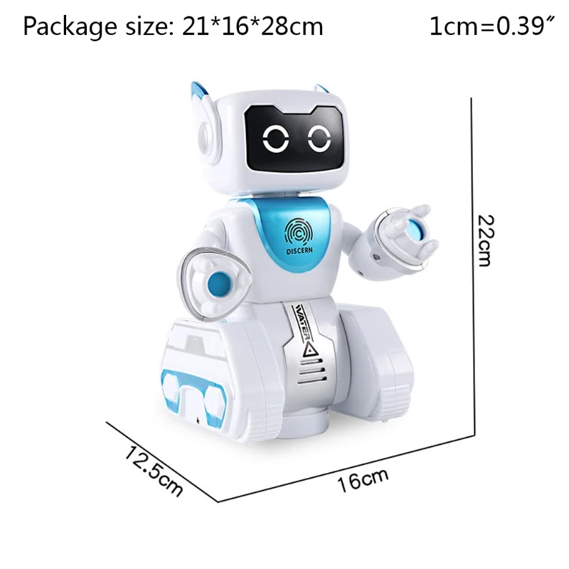 

Remote Control Intelligent Robot Touch Sensing Action Figure RC Robotic Toy Gift for Children Learning and Singing Smart Robot