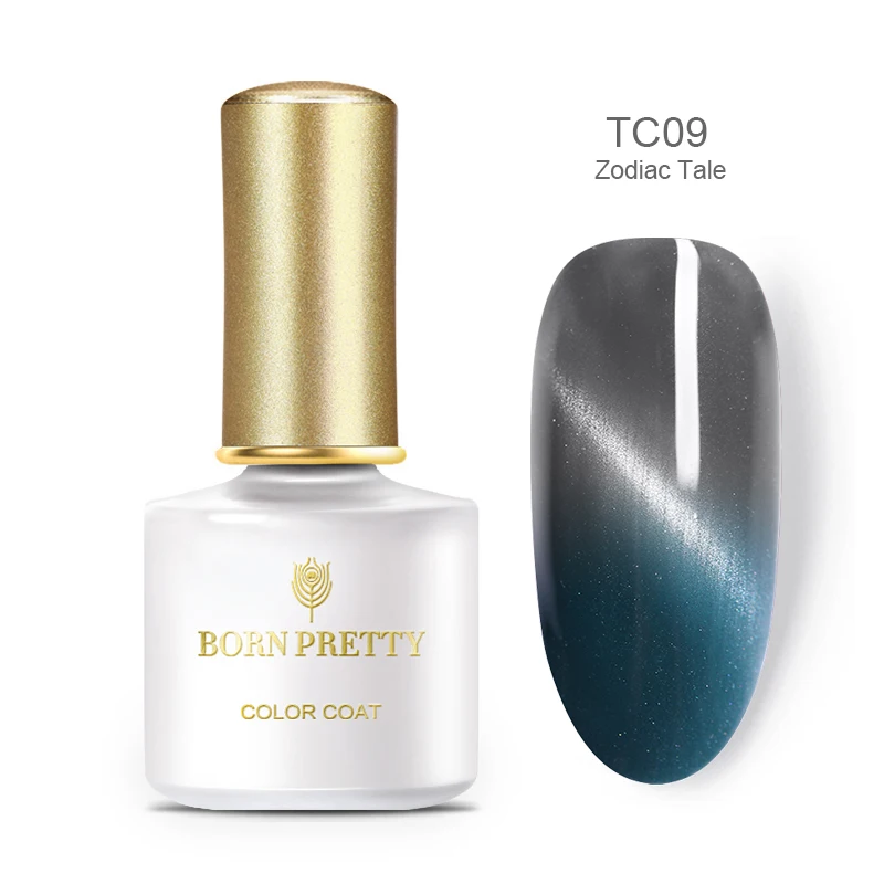 BP-TC09 BORN PRETTY термический гель лак для ногтей Температура Изменение цвета УФ гель Отмачивание гель лак для ногтей 6 мл 40 цветов нужно УФ лампа лечение - Цвет: BP-TC09