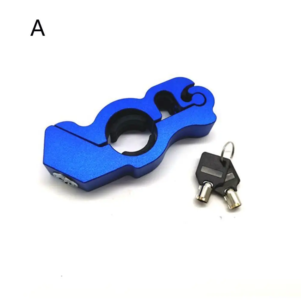 

Motorcycle Grip Lock Security Safety Handlebar Handset Bikes Theft Scooter Dirt Fit Locking Anti ATV Street F2I9
