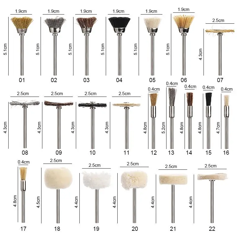 1Pc Nail Cleaning Buffing Brush For Drill Bits Polishing Dust shiny Mini Pen File Tools | Красота и здоровье