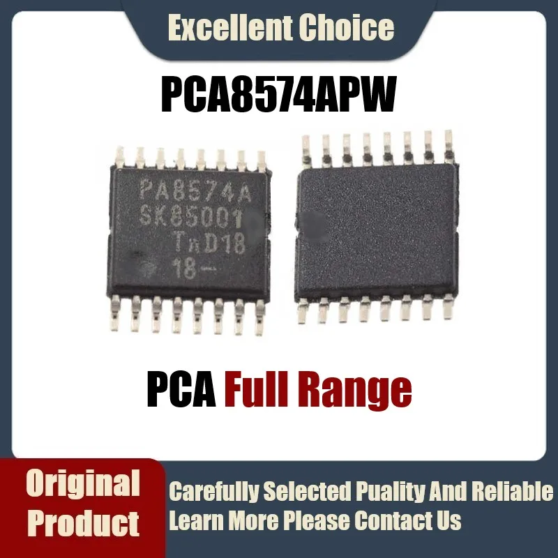 

10Pcs/Lot Original Authentic PCA8574APW PCA8574 PA8574A Package TSSOP-16 Interface-I/O Expander