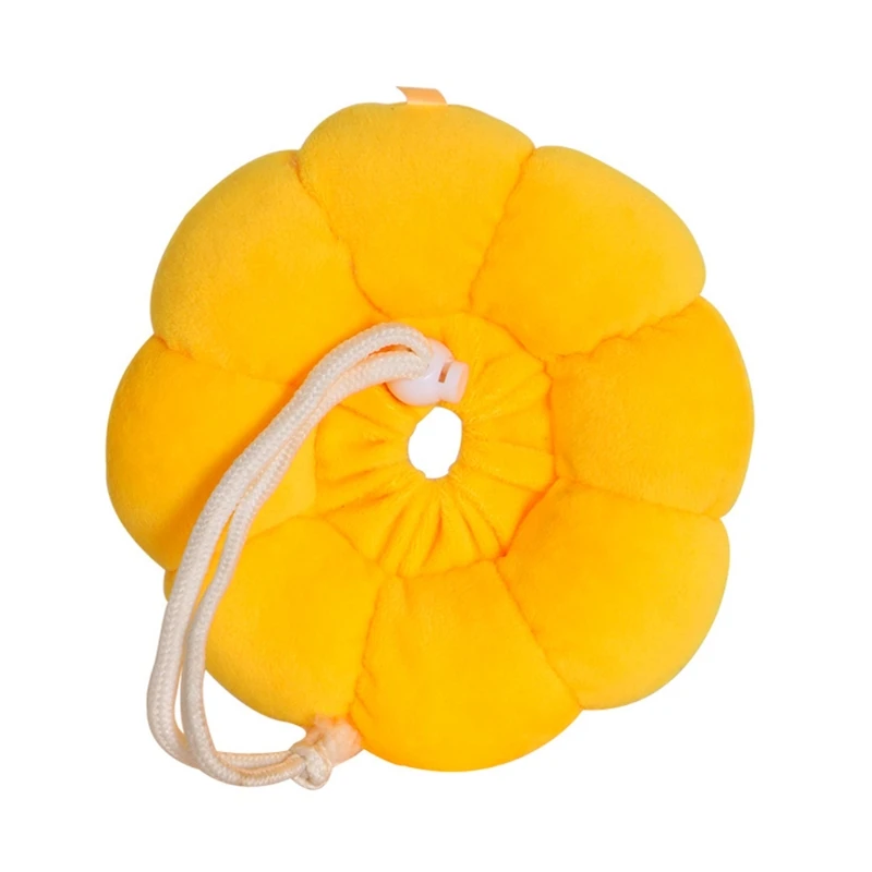 

Pet Neck Cone Adjustable Protective Soft Cute Flower Shape Cotton for Cats Adjustable Collar Pet Protective Cone