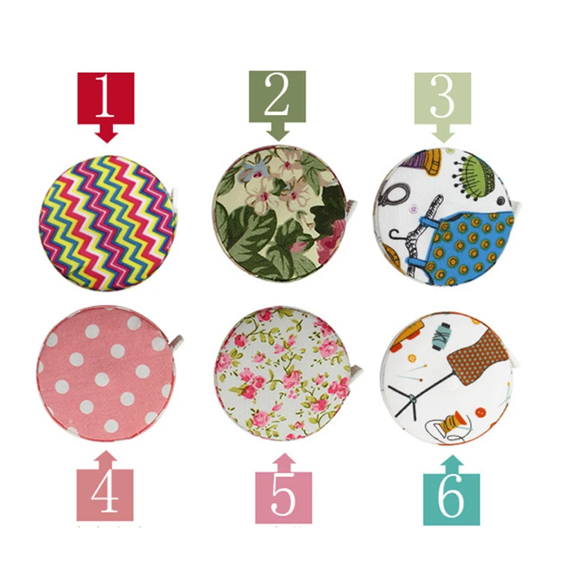 

Tape Measure Tailor Ruler Cotton Fabric Style Full Covered Cloth Tape Measure Used for Measuring Tape Measure for Sewing
