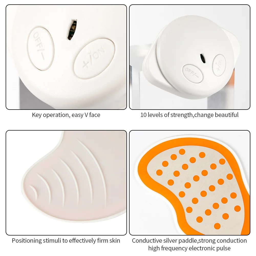 EMS Массажер для лифтинга подбородок v образная линия подъемный пояс стимулятор