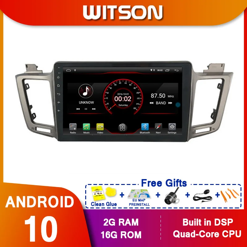 WITSON 10 2 &quotFULL HD сенсорный экран Android 0 Восьмиядерный Автомобильный GPS
