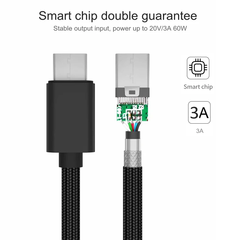 NOHON usb type C кабель для USB C кабель для samsung S10 Xiaomi Мобильный телефон USB C PD Быстрая зарядка зарядное устройство Шнур USB-C type-C кабель