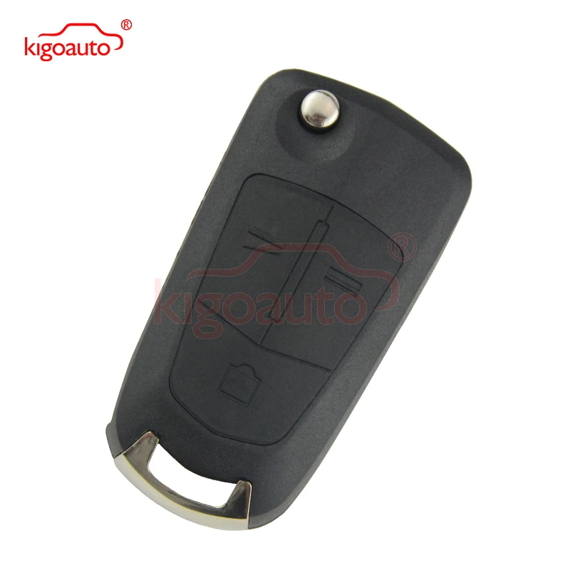 Чехол для автомобильного ключа пульта с 3 кнопками Vauxhall Opel Astra H Corsa D Vectra C Zafira