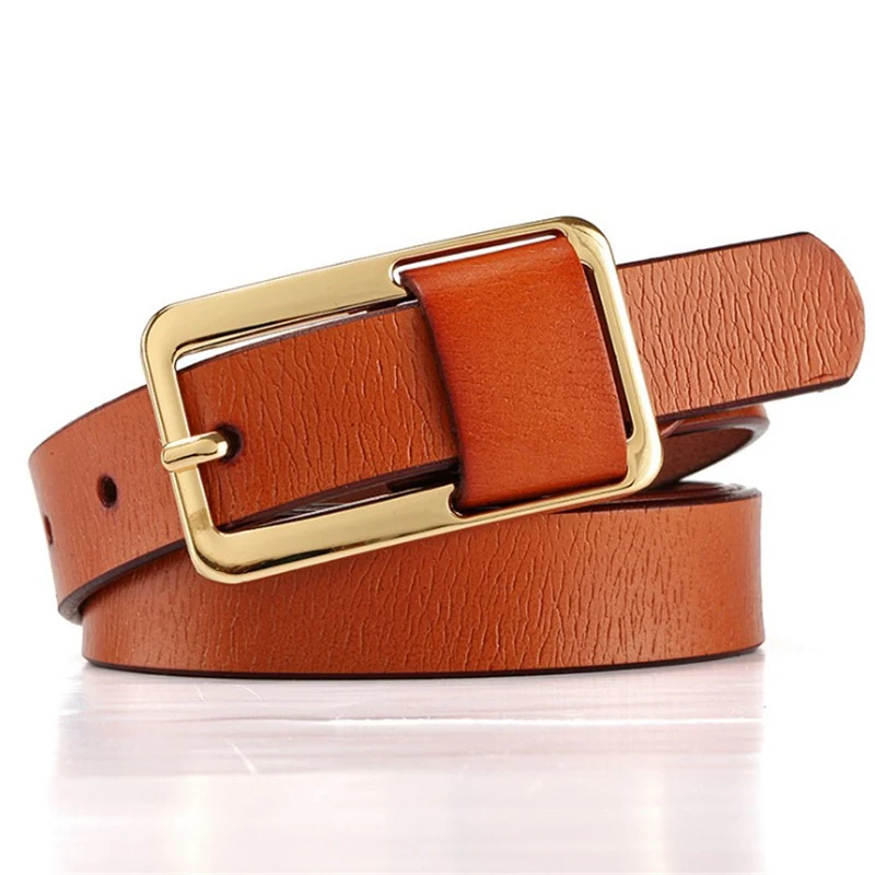 

2021 Luxury Belts for Women Pin Buckle Designer Women High Quality PU Belts