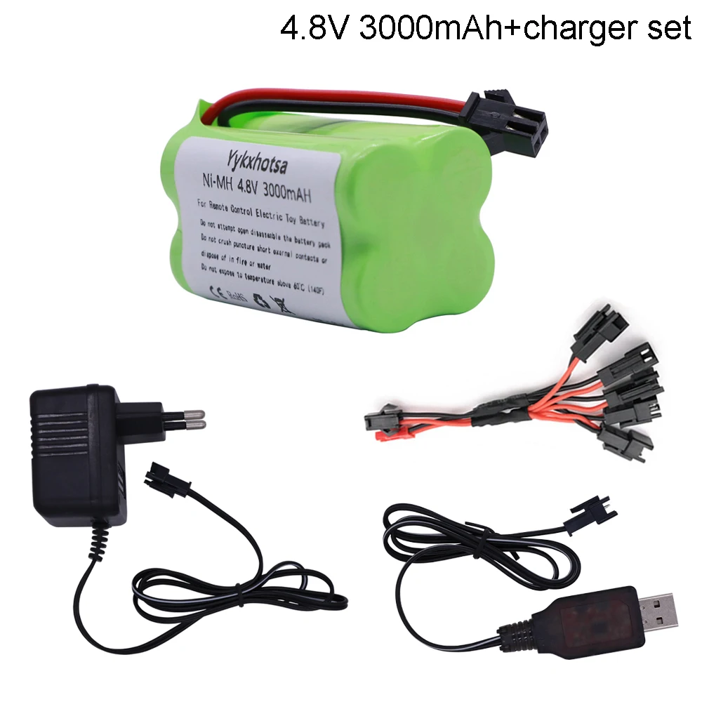 аккумулятор nimh aa 48 в 3000 мач с заряд