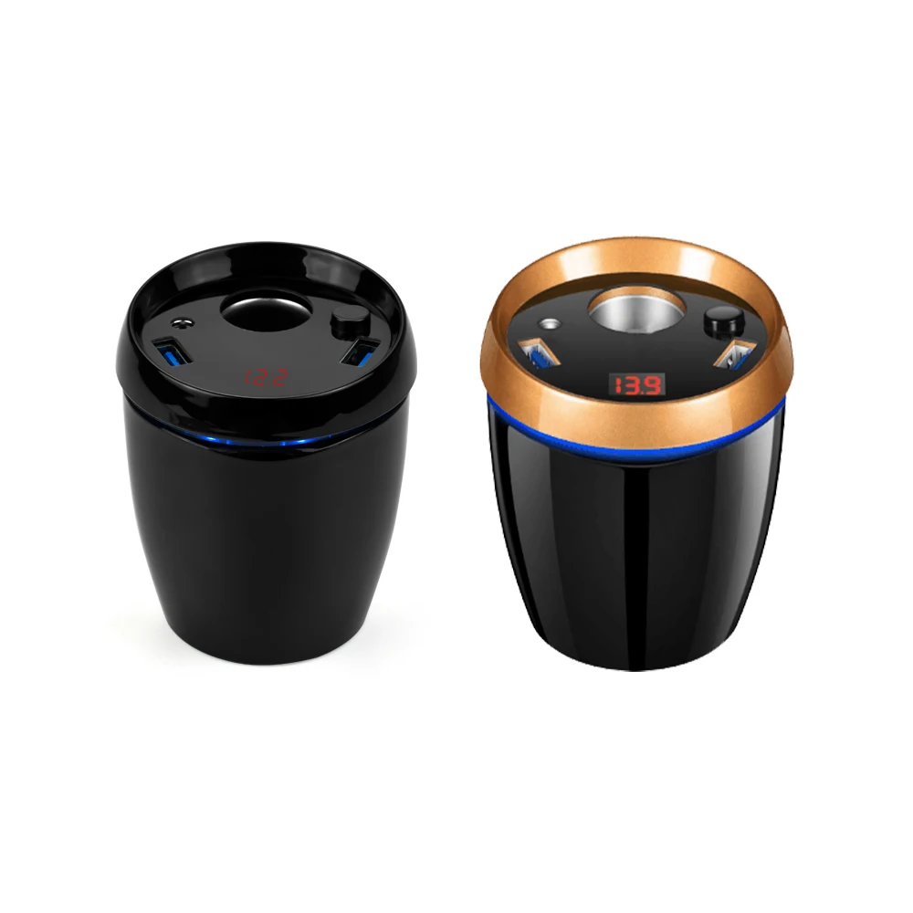 Автомобильное зарядное устройство Aoshike QC3.0 4 8a с 2 USB портами жк дисплеем|Адаптер