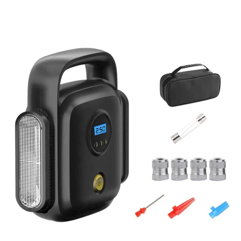 Воздушный компрессор шины надувной портативный цифровой - Цена: 4 166,32 руб.