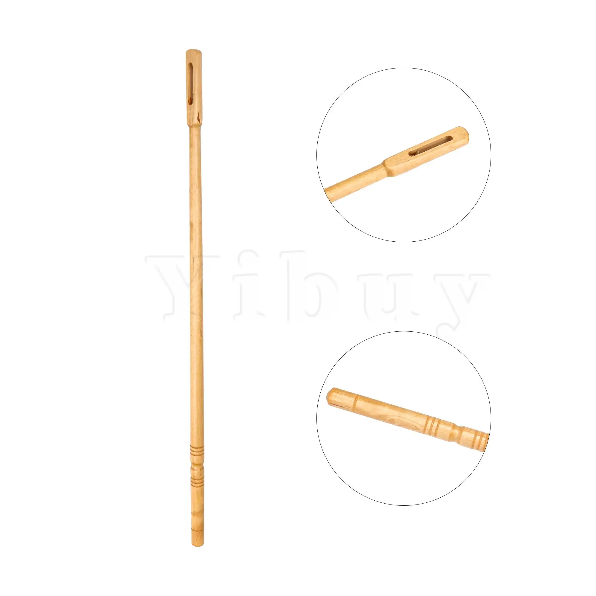 Yibuy Wooden Flute Cleaning Rod Stick Cleaner Swab Tool Woodwind Instrument Replacement Parts | Спорт и развлечения
