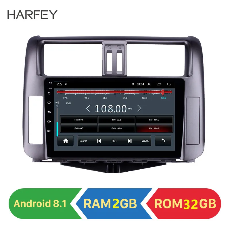 Harfey 9 &quotAndroid 8 1 2 Гб ОЗУ 32 ПЗУ 2din автомобильное радио GPS Автомобильный