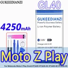 Аккумулятор большой емкости GUKEEDIANZI GL40 4250 мА  ч для Motorola Moto Z MotoZ Play Droid XT1635 XT1635-01 XT1635-02 XT1635-03 SN