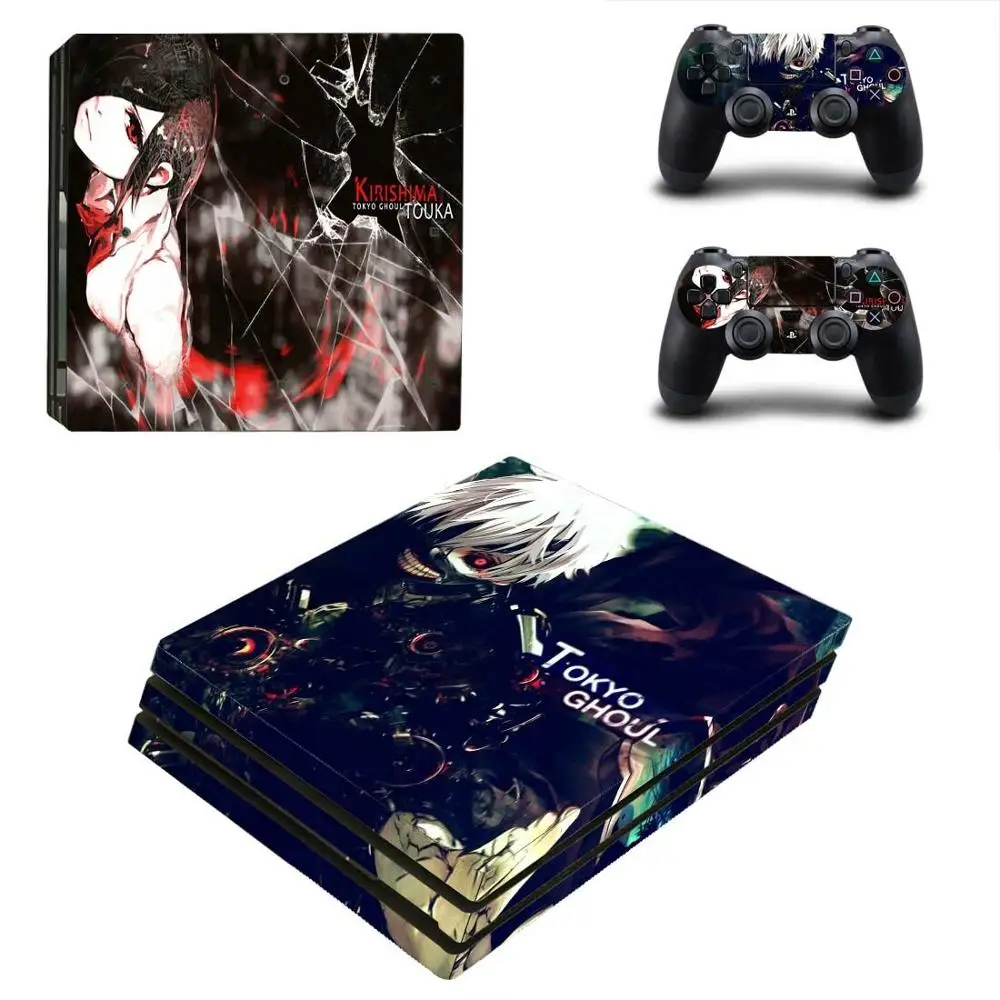 Одежда с надписью Tokyo Ghoul PS4 Pro Стикеры Play station 4 кожи наклейки для Игровые приставки