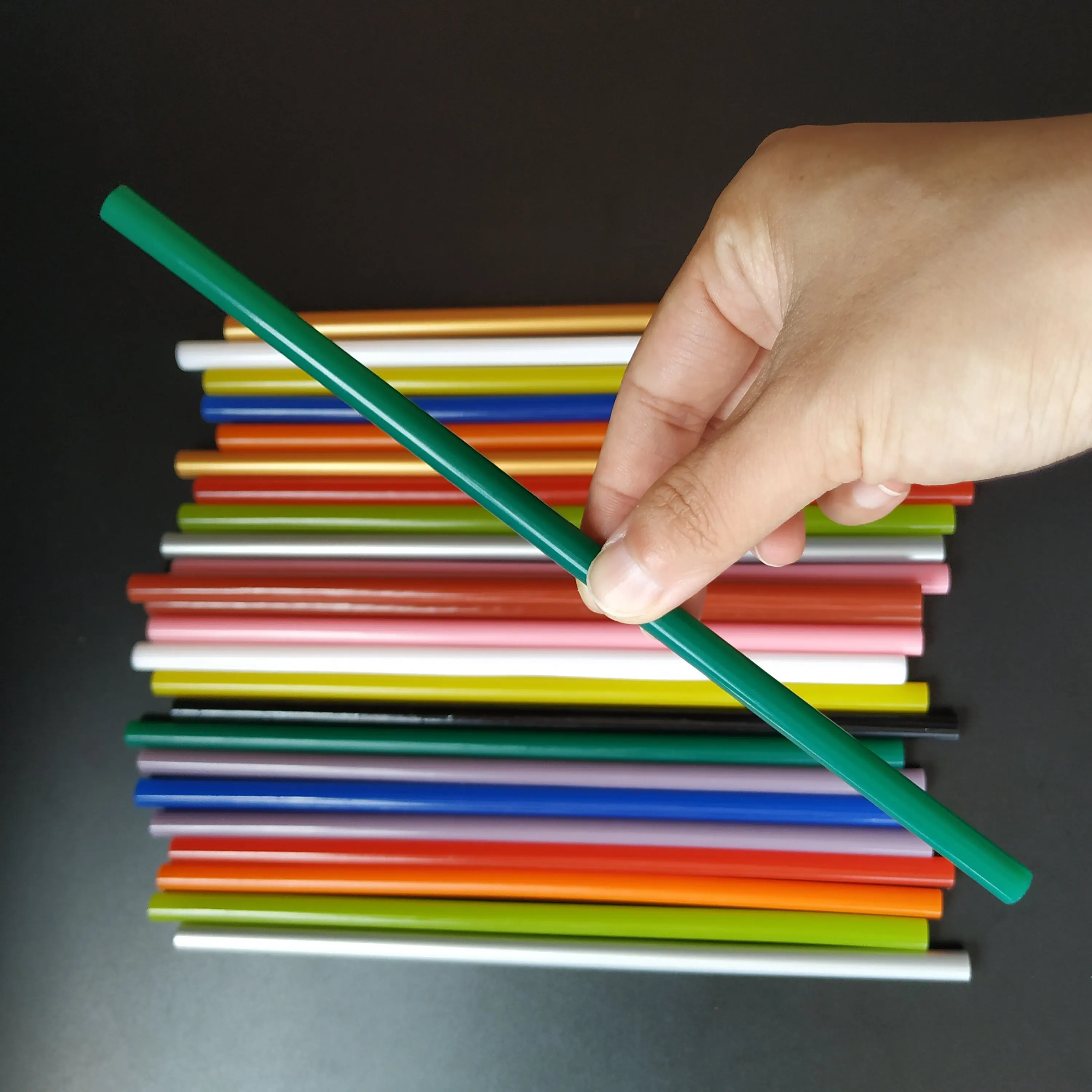 

25PCS/200mm Multicolor Mix Hot Melt Glue Sticks PVC Sealing Wax Envelope Stamp Packaging Repair Tool