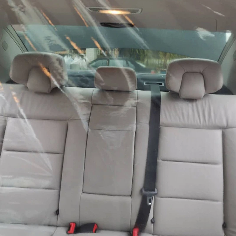 Автомобильная изоляционная пленка такси анти капелька прозрачная занавеска ПВХ