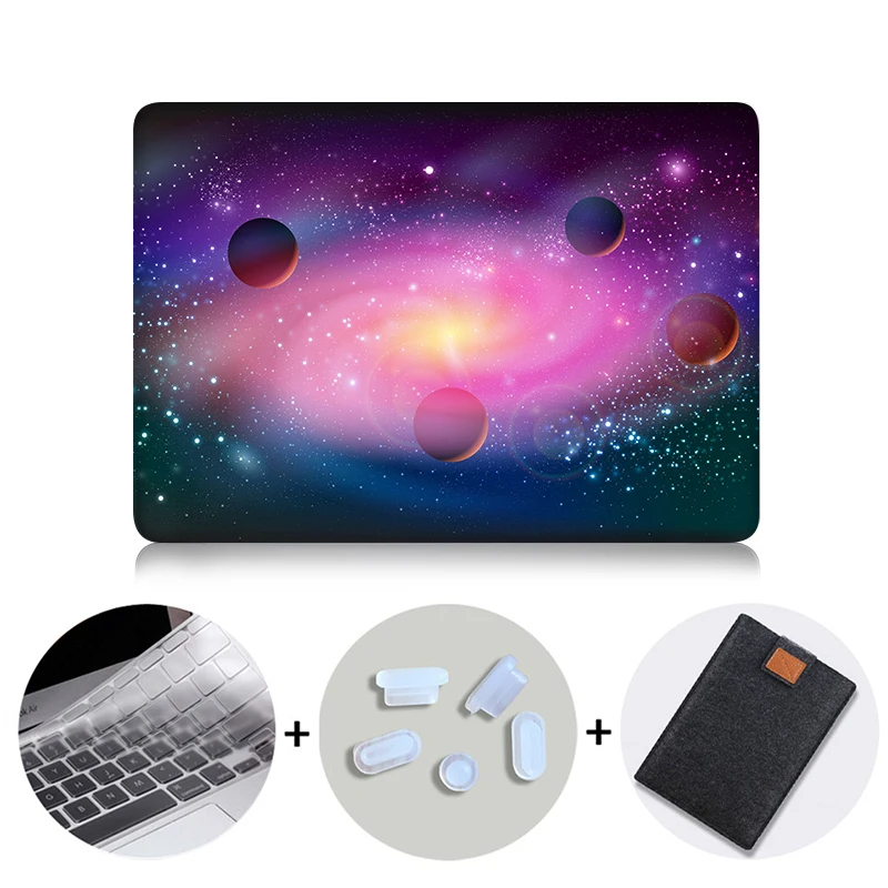 MB02 MTT чехол для ноутбука Звездное небо для Macbook Pro Air retina 11 12 13 15 16 с сенсорной панелью для macbook Pro 13 15 дюймов A1989 A1990 - Цвет: MB02