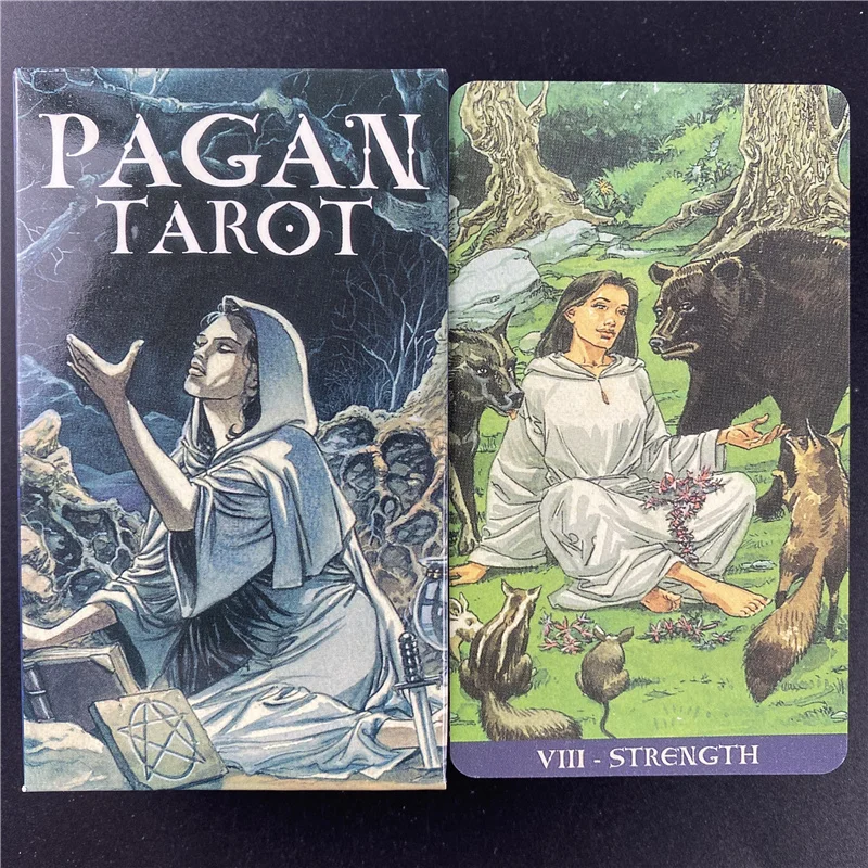 New Pagan Tarot Oracle Cards Guidance Divination Fate Board Game Deck E-Guidebook | Спорт и развлечения